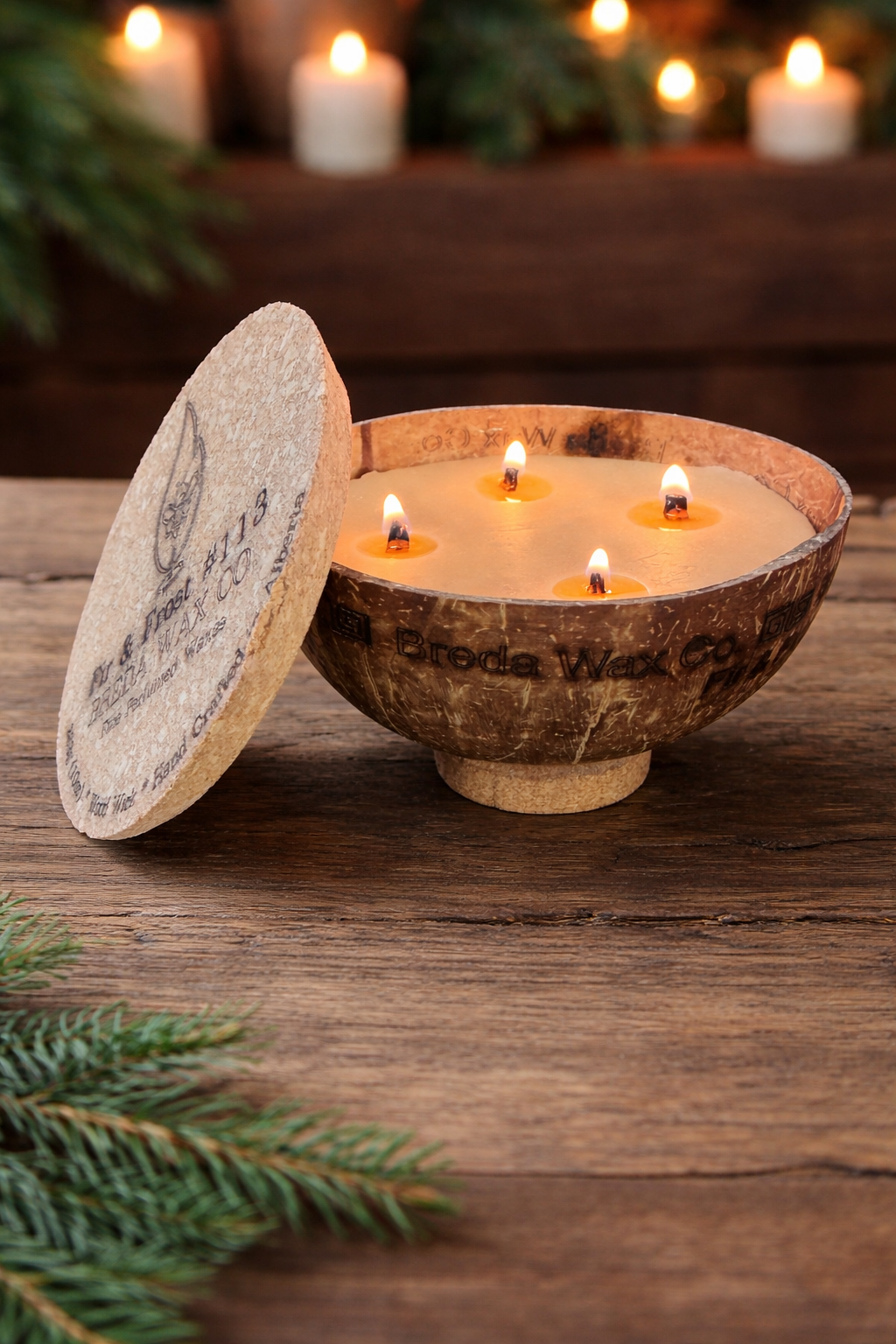 Frost & Fir — Beeswax Blend Candle (8 oz)